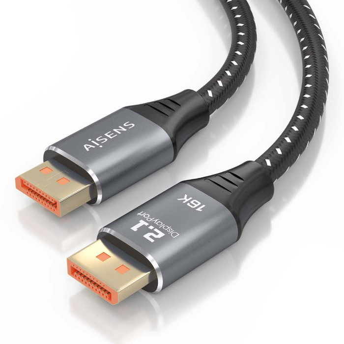 Aisens Cable DisplayPort 2.1 16K 2m Negro A158-0903